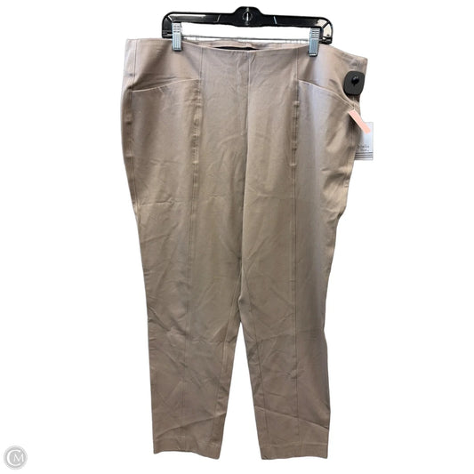Pants Dress By Ophelia Roe In Brown, Size: 20