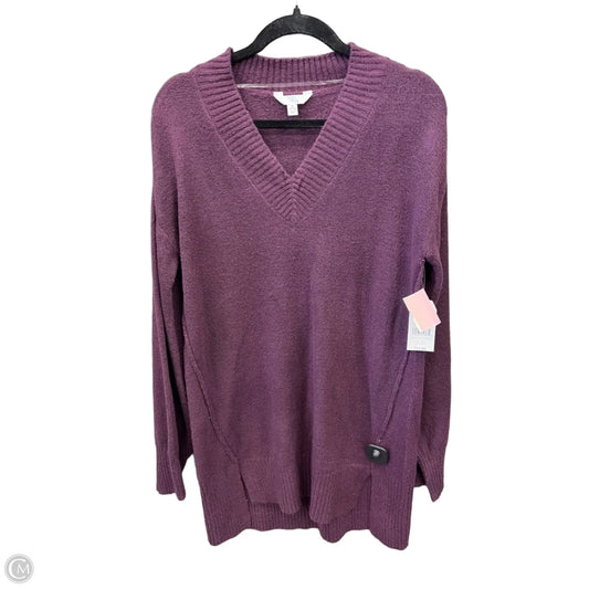 Sweater By Time And Tru In Purple, Size: M