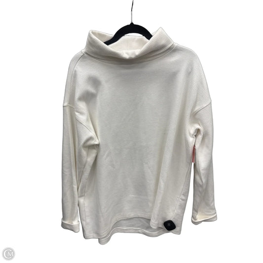 Top Long Sleeve By Lands End In White, Size: Xl