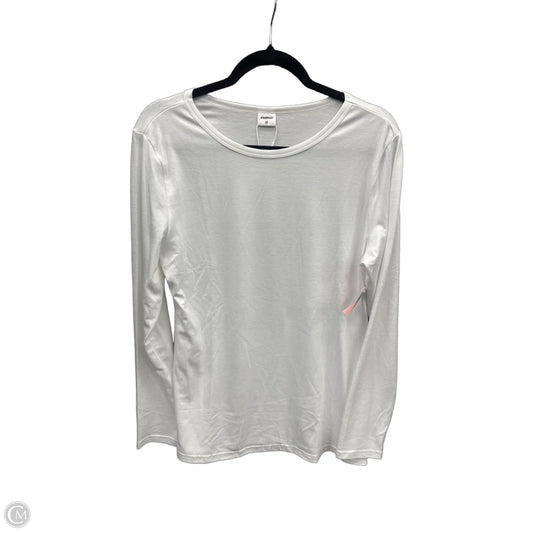Top Long Sleeve Basic By Xieerduo In White, Size: M