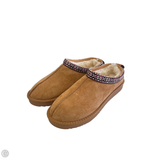 Shoes Flats By Soda In Brown, Size: 9