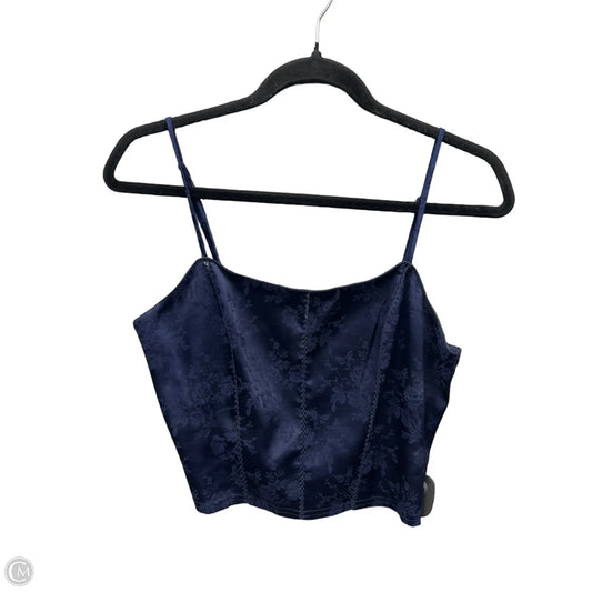 Top Sleeveless By Victorias Secret In Navy, Size: S