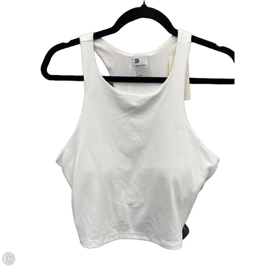 Athletic Tank Top By All In Motion In White, Size: Xl