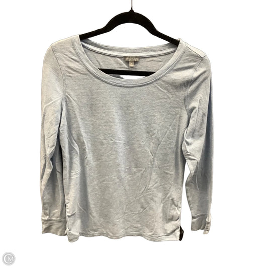 Athletic Top Long Sleeve Crewneck By Talbots In Blue, Size: M