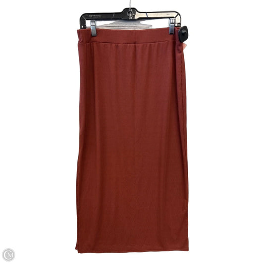 Skirt Maxi By Classic Concepts In Red, Size: 14
