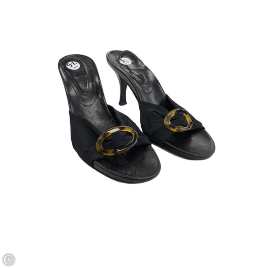 Shoes Heels Kitten By Donald Pliner In Black, Size: 7.5