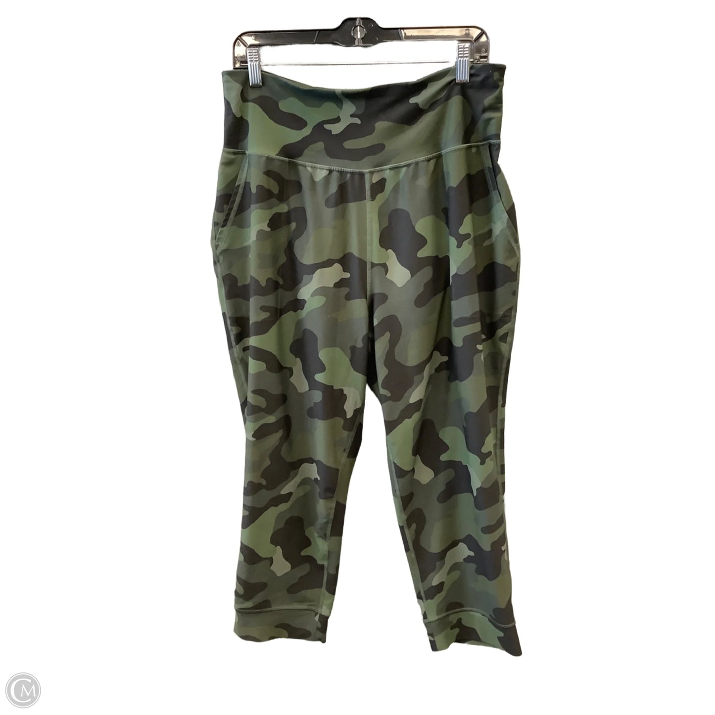 Athletic Leggings By Old Navy In Camouflage Print, Size: Xl