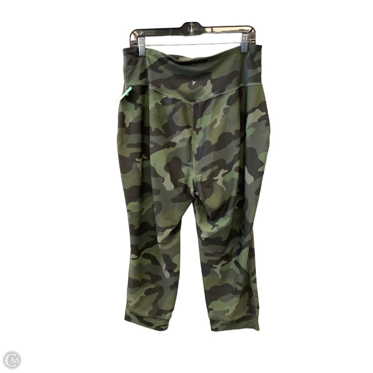 Athletic Leggings By Old Navy In Camouflage Print, Size: Xl