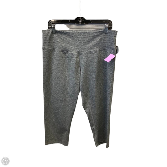 Athletic Capris By Champion In Grey, Size: Xxl