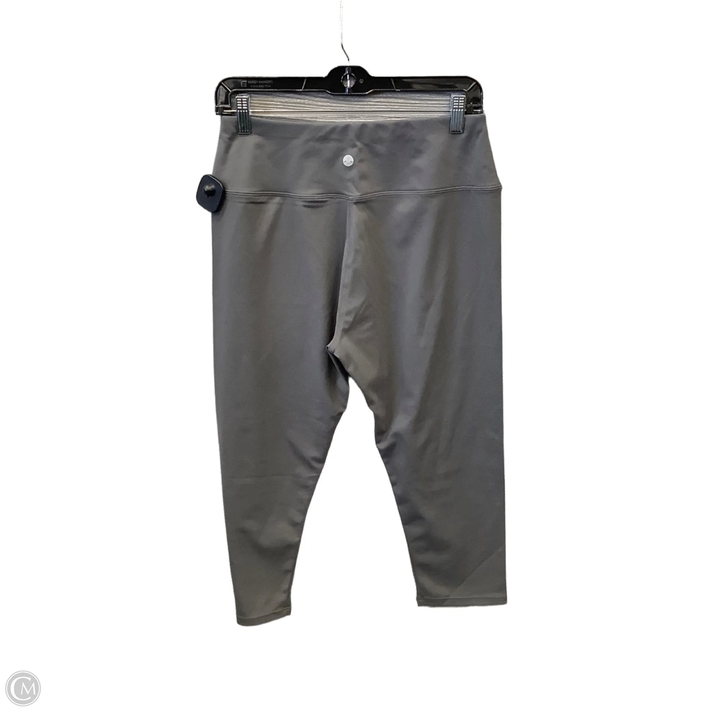 Athletic Capris By Clothes Mentor In Grey, Size: Xxl