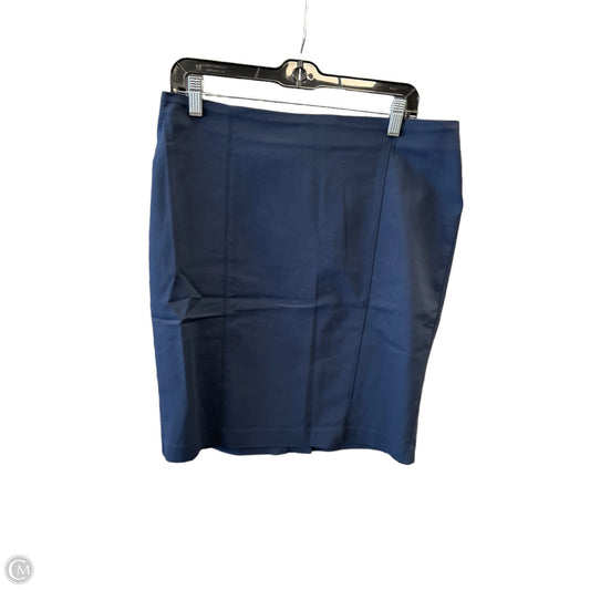 Skirt Midi By Van Heusen In Blue, Size: 12