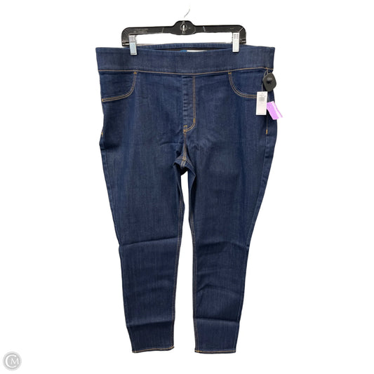 Jeans Skinny By Old Navy In Blue, Size: 18