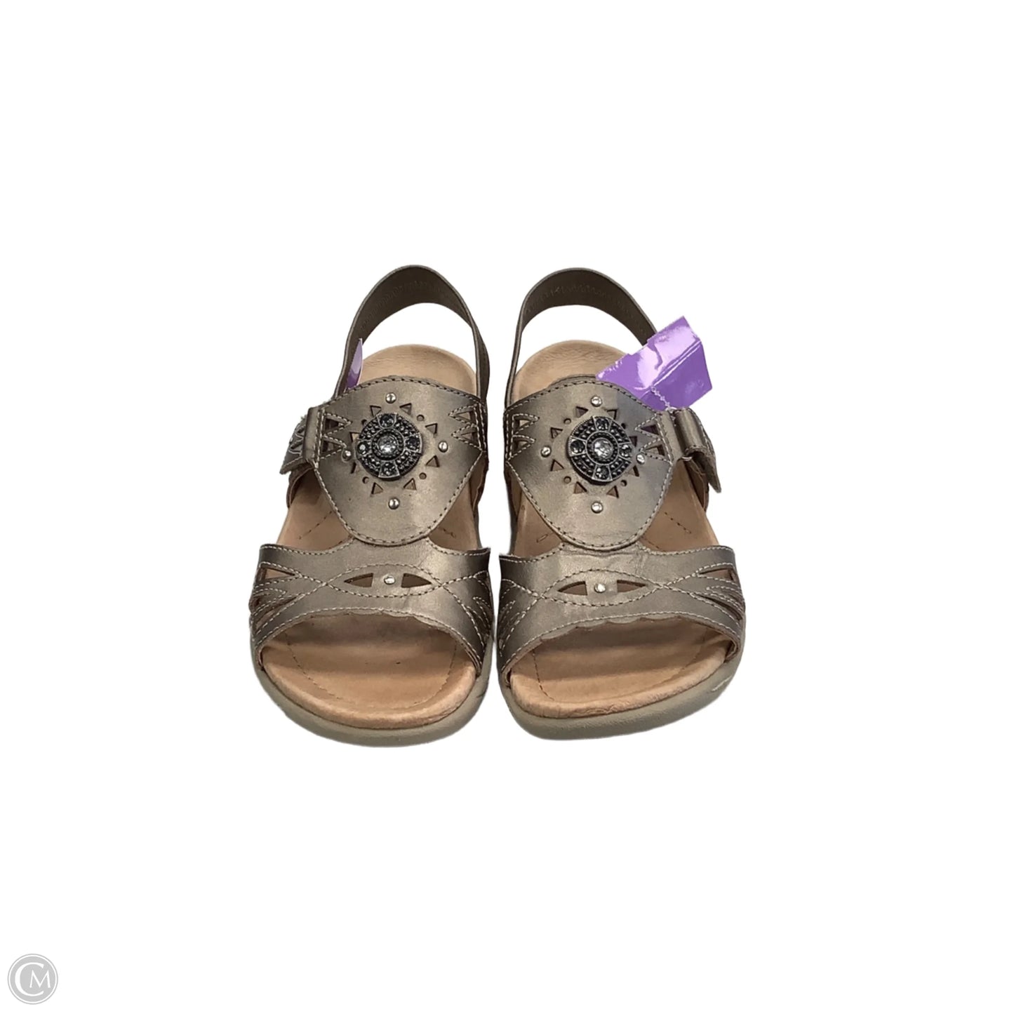 Sandals Flats By Earth In Brown, Size: 7