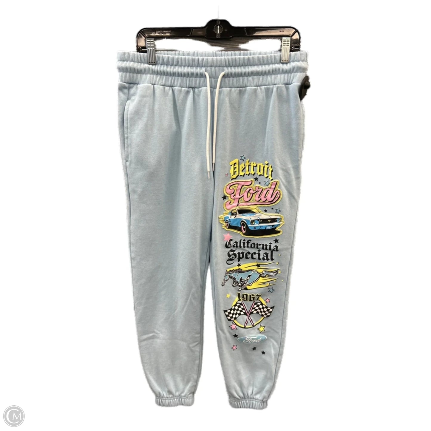 Pants Lounge By Clothes Mentor In Blue, Size: L
