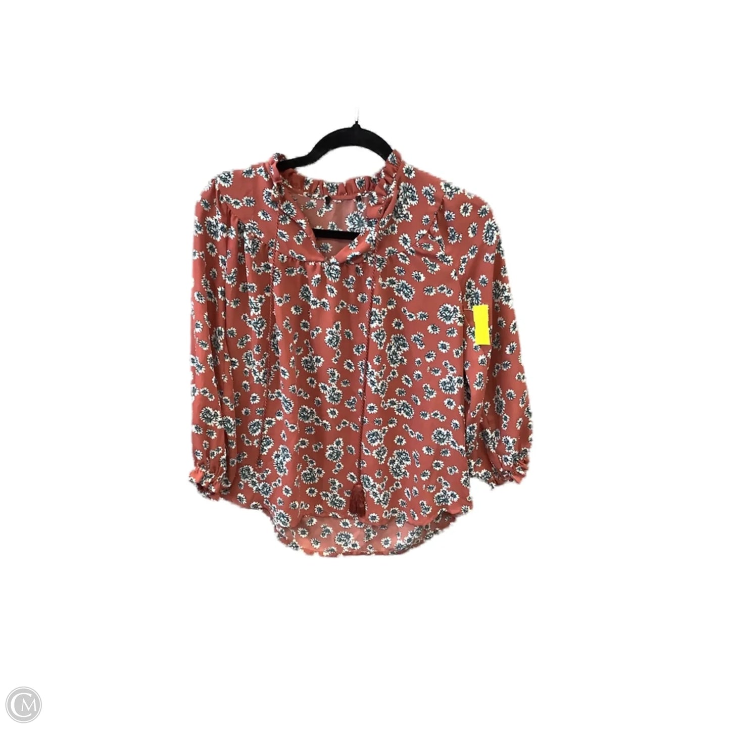 Top Long Sleeve By Clothes Mentor In Floral Print, Size: S