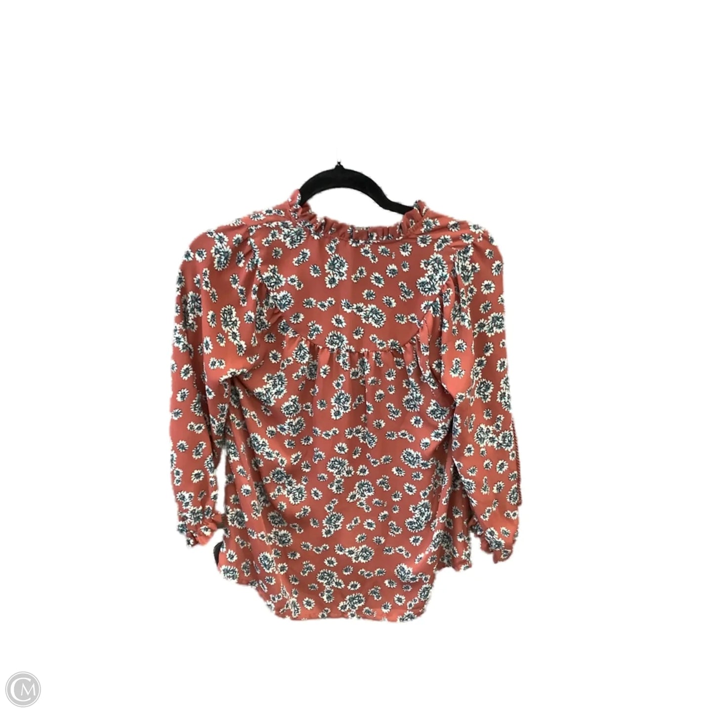 Top Long Sleeve By Clothes Mentor In Floral Print, Size: S