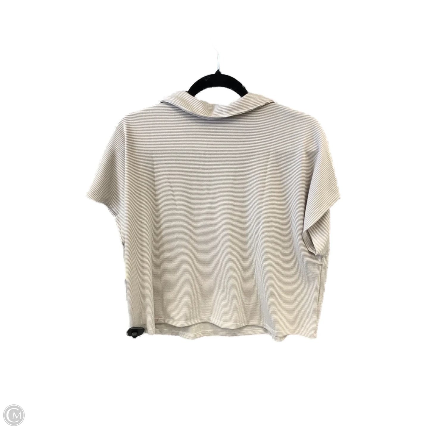 Top Short Sleeve By Clothes Mentor In Striped Pattern, Size: Xl