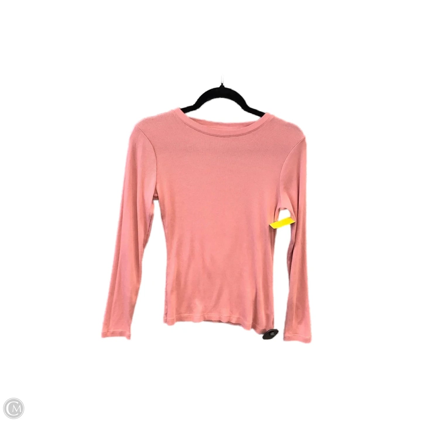 Top Long Sleeve By A New Day In Pink, Size: Xs