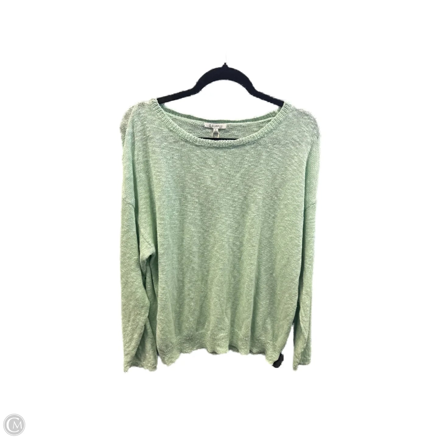 Sweater By Z Supply In Green, Size: L