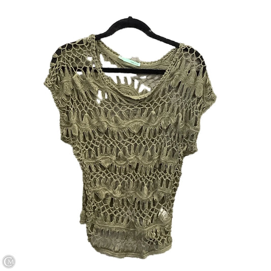 Top Short Sleeve By Maurices In Green, Size: S