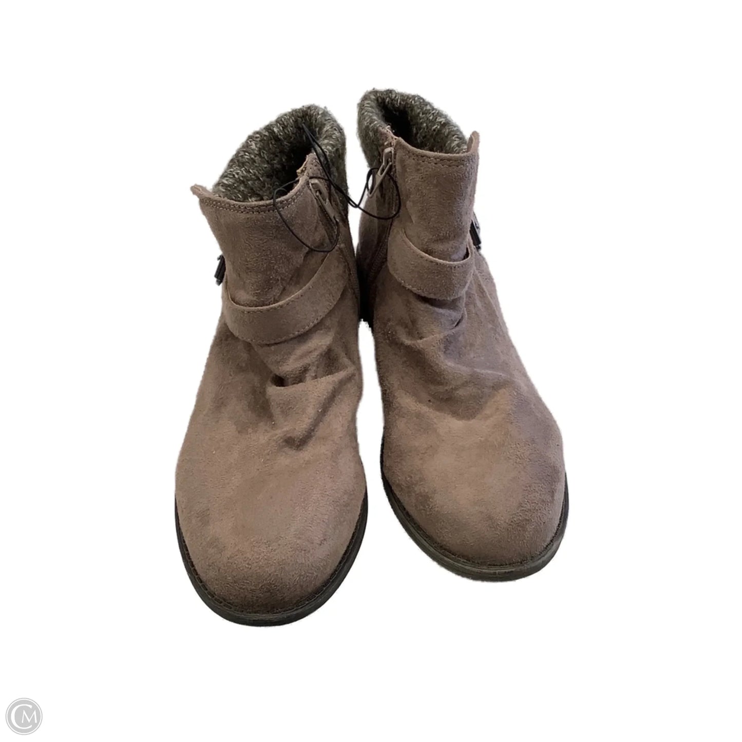 Boots Ankle Flats By Falls Creek In Brown, Size: 10