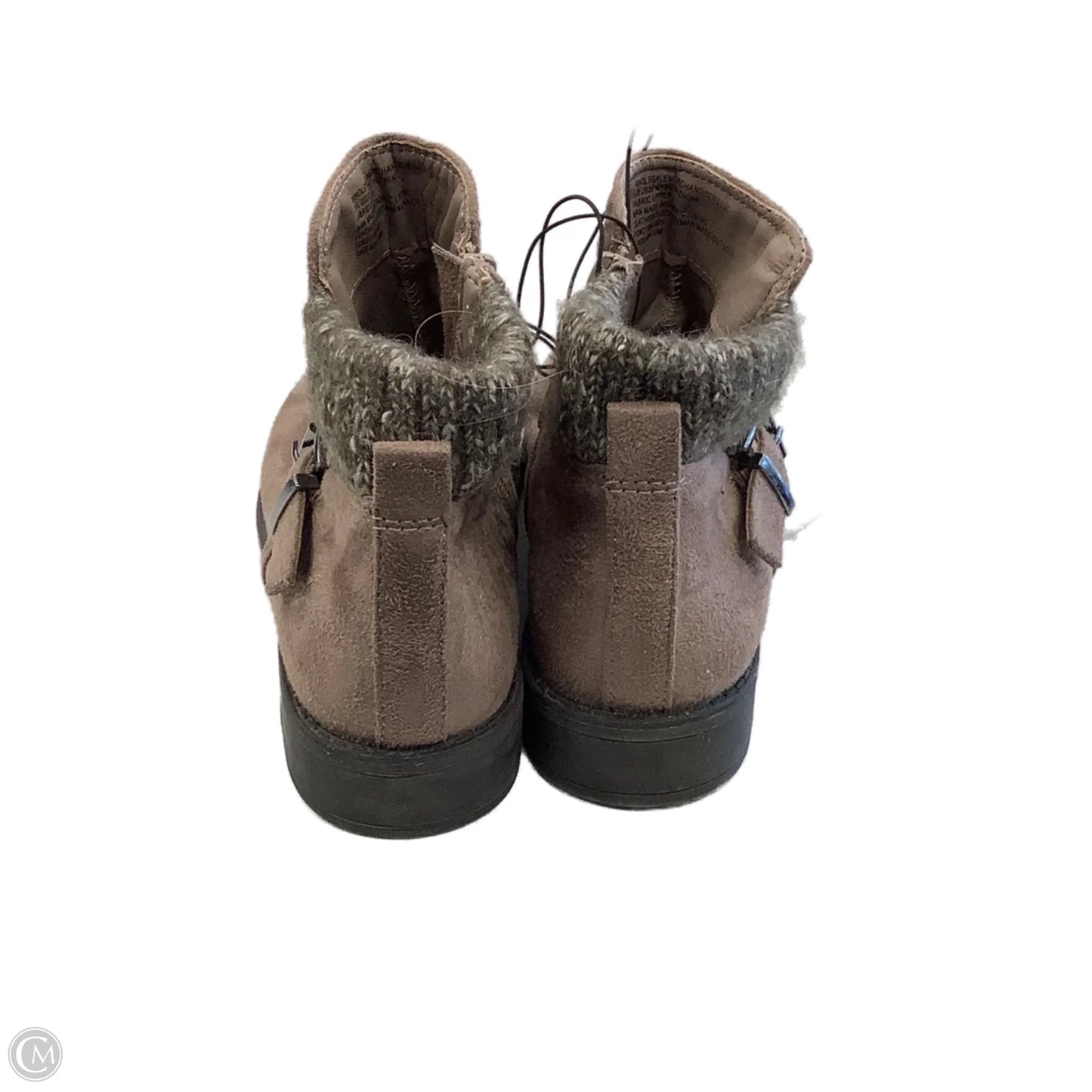 Boots Ankle Flats By Falls Creek In Brown, Size: 10