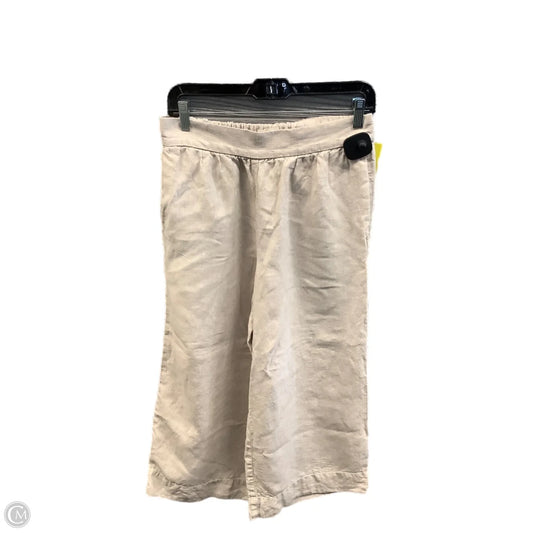 Pants Linen By Loft In Tan, Size: 4
