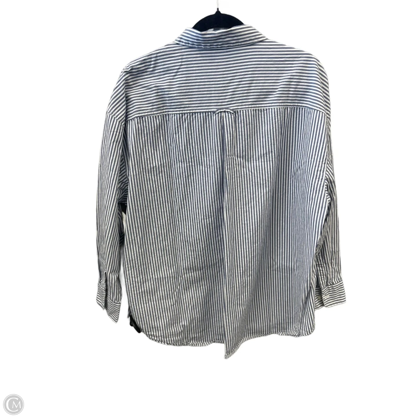 Top Long Sleeve By Old Navy In Striped Pattern, Size: L