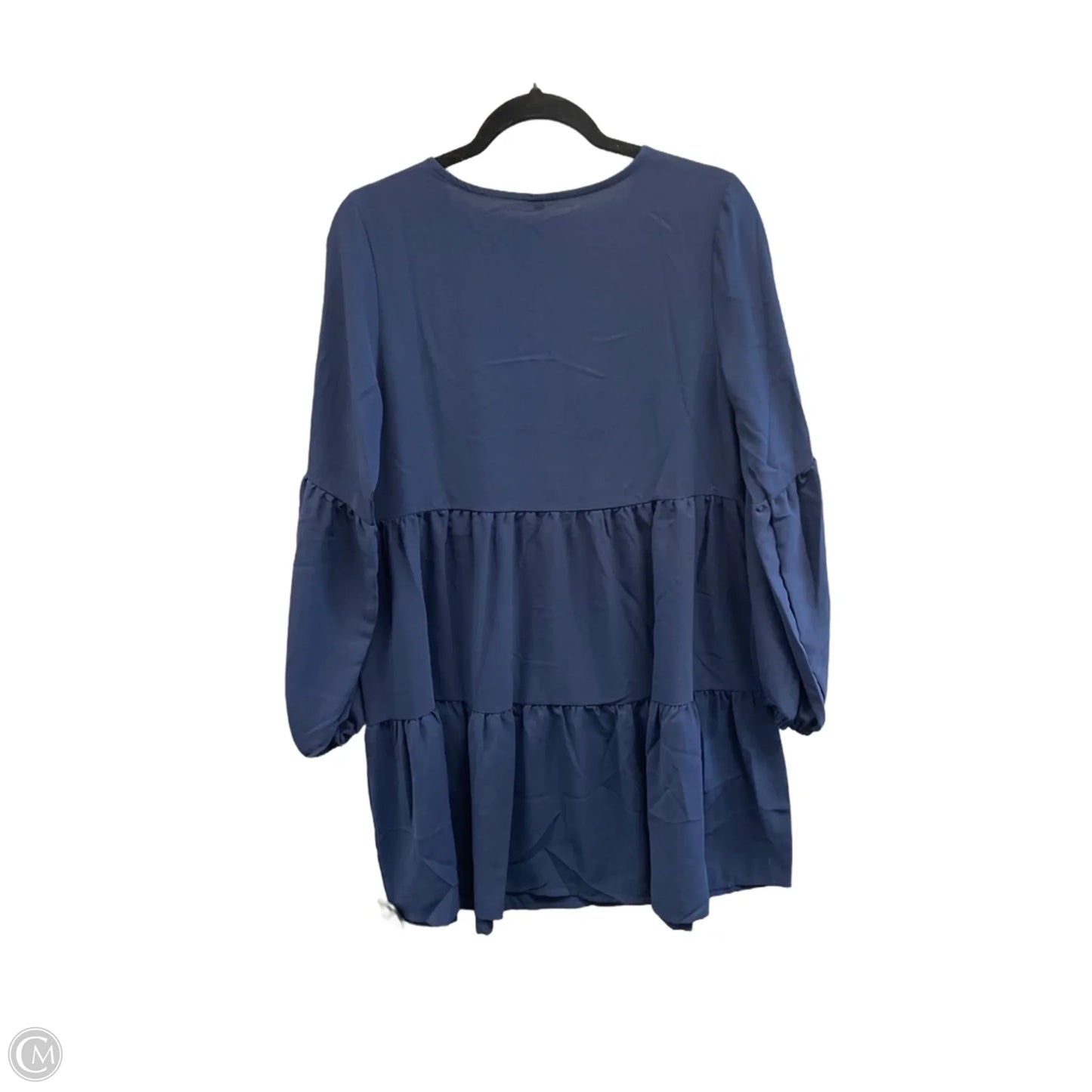 Dress Casual Short By Clothes Mentor In Blue, Size: M