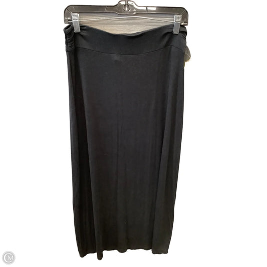 Skirt Maxi By Liz Claiborne In Black, Size: 8