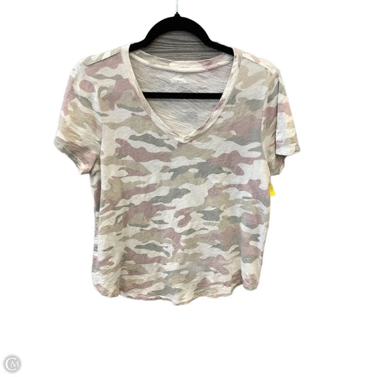 Top Short Sleeve By Old Navy In Camouflage Print, Size: M