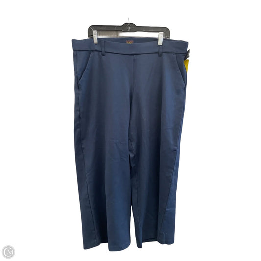 Pants Dress By Lee In Blue, Size: 18