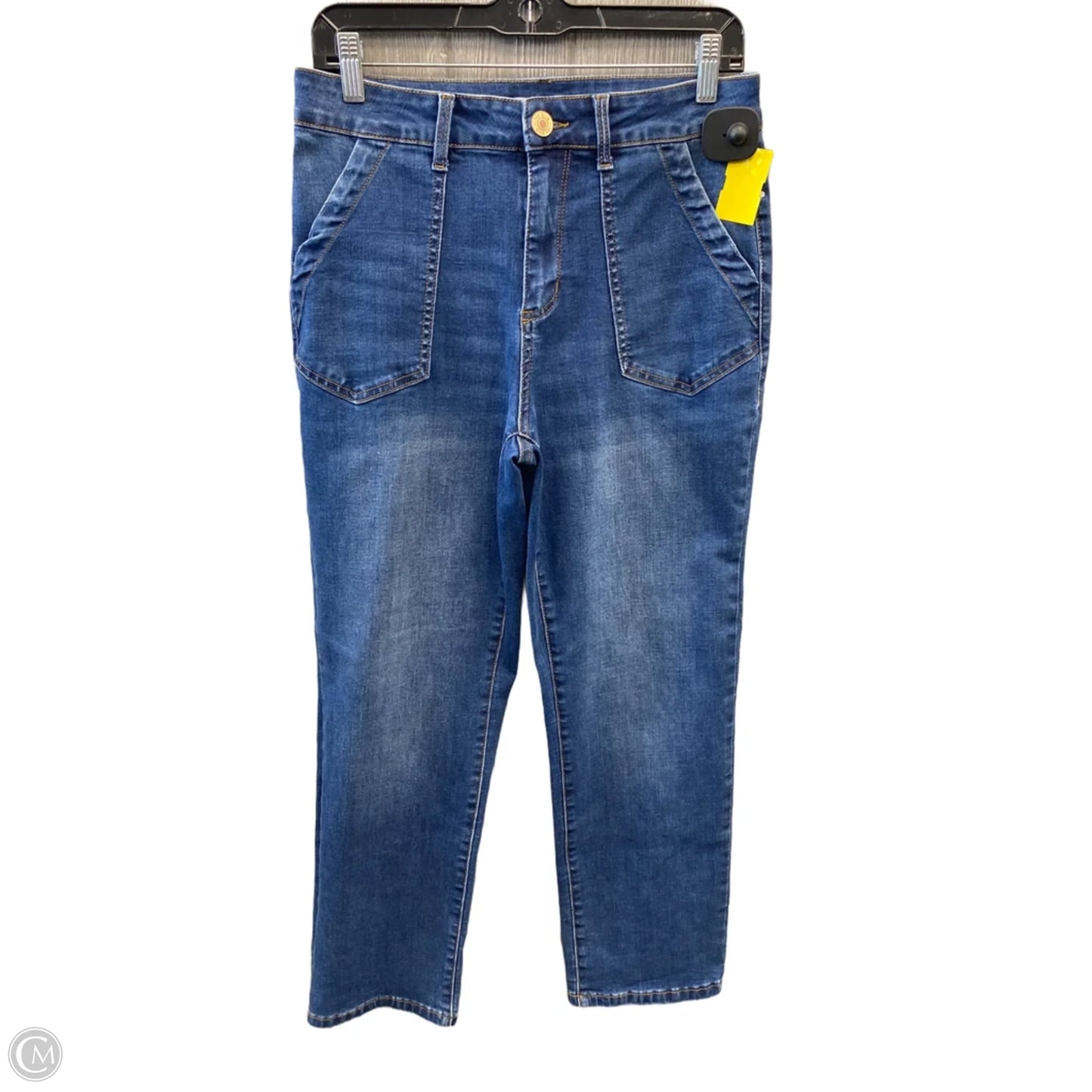 Jeans Straight By Sts Blue In Blue Denim, Size: 8