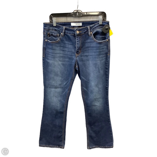 Jeans Boot Cut By Kancan In Blue Denim, Size: 10