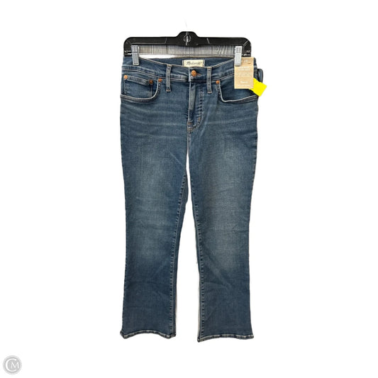 Jeans Straight By Madewell In Blue Denim, Size: 6