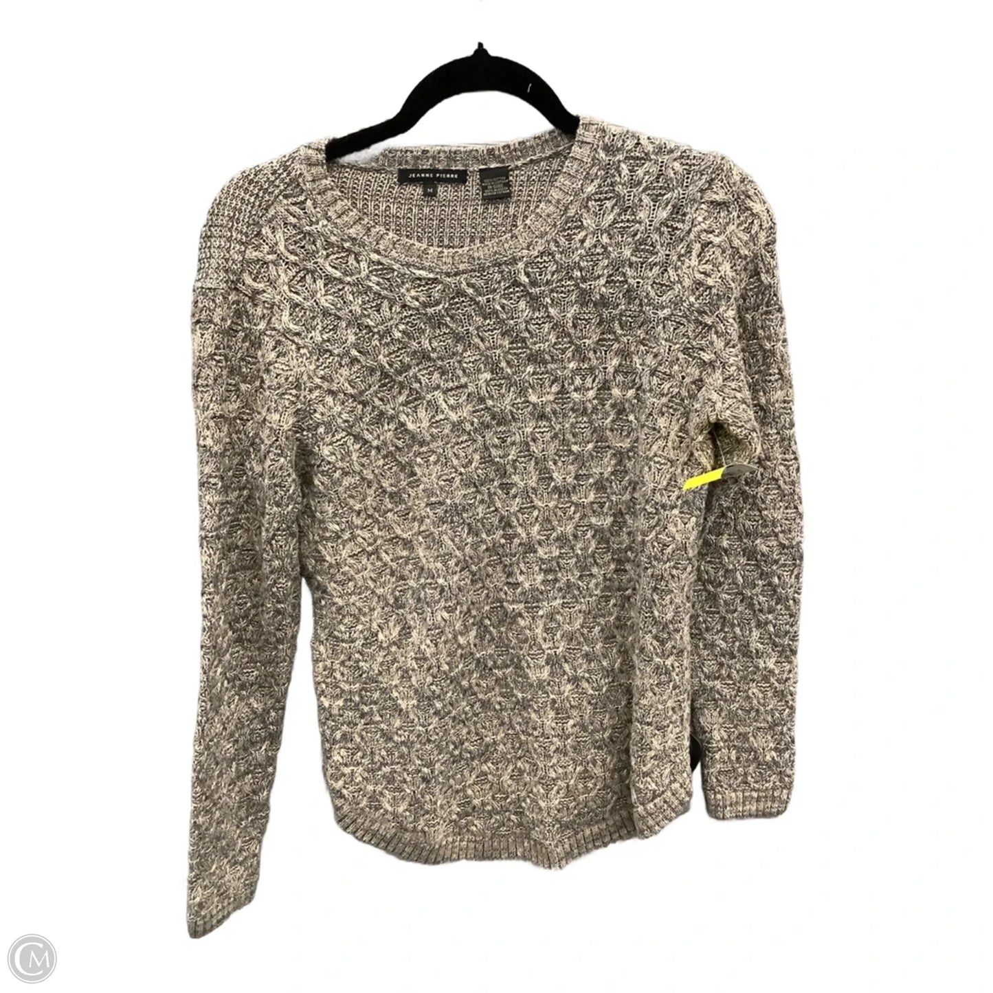 Sweater By Jeanne Pierre In Brown, Size: M