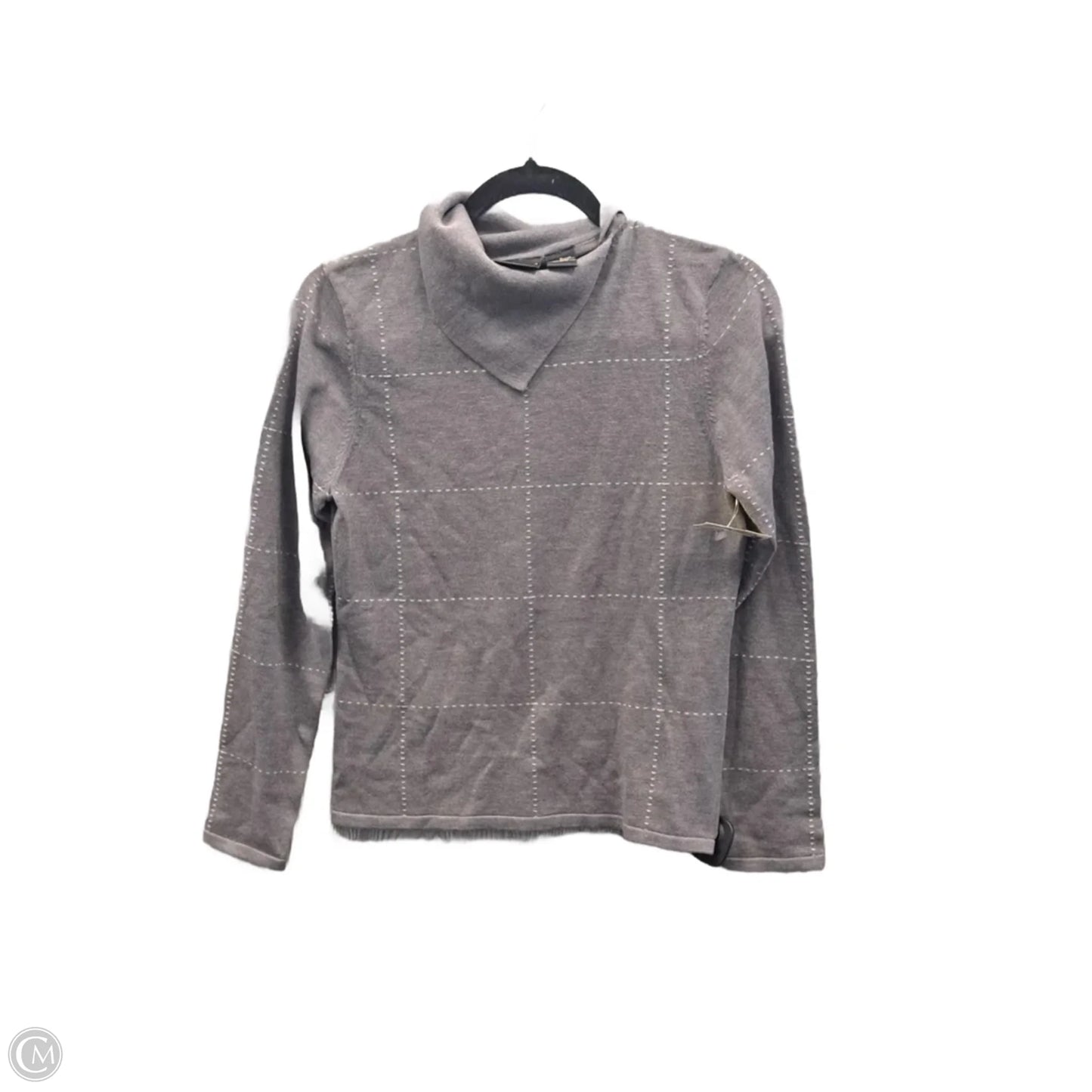 Sweater By Tailor By B Moss In Grey, Size: S