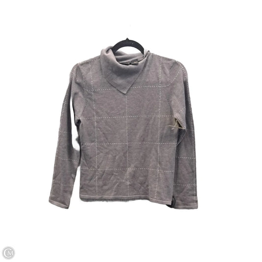 Sweater By Tailor By B Moss In Grey, Size: S