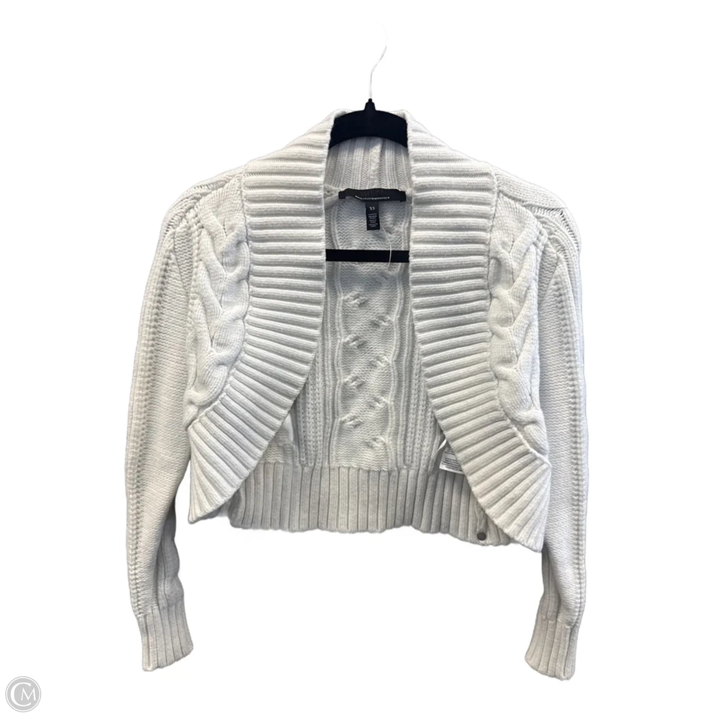 Cardigan By White House Black Market In White, Size: Xs