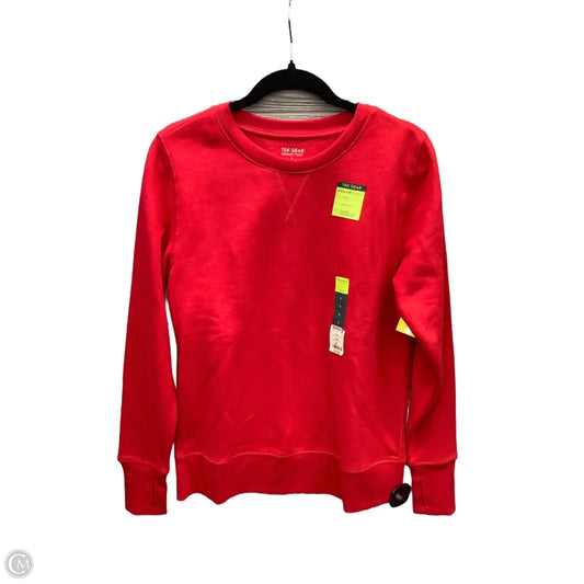 Top Long Sleeve By Tek Gear In Red, Size: S