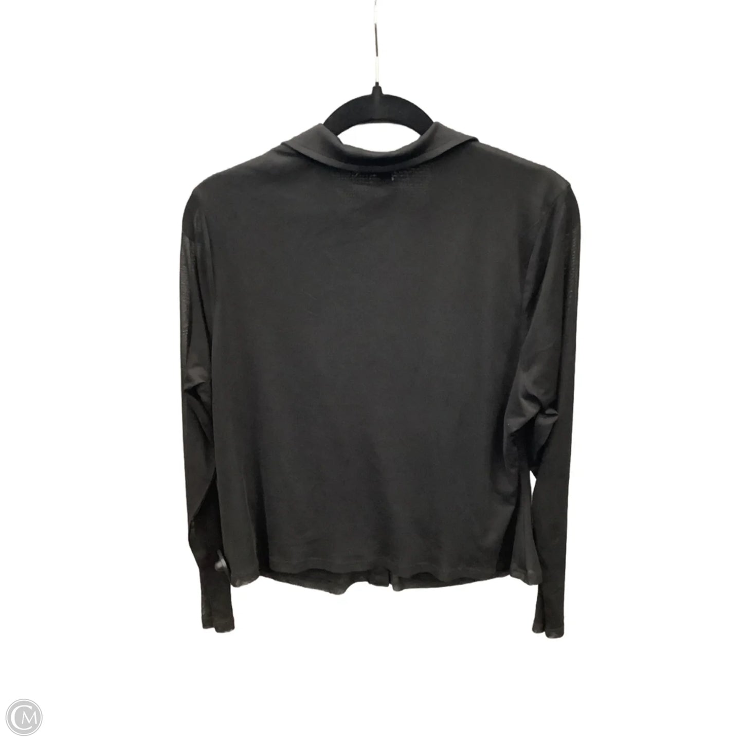 Top Long Sleeve By Bar Iii In Black, Size: 1x
