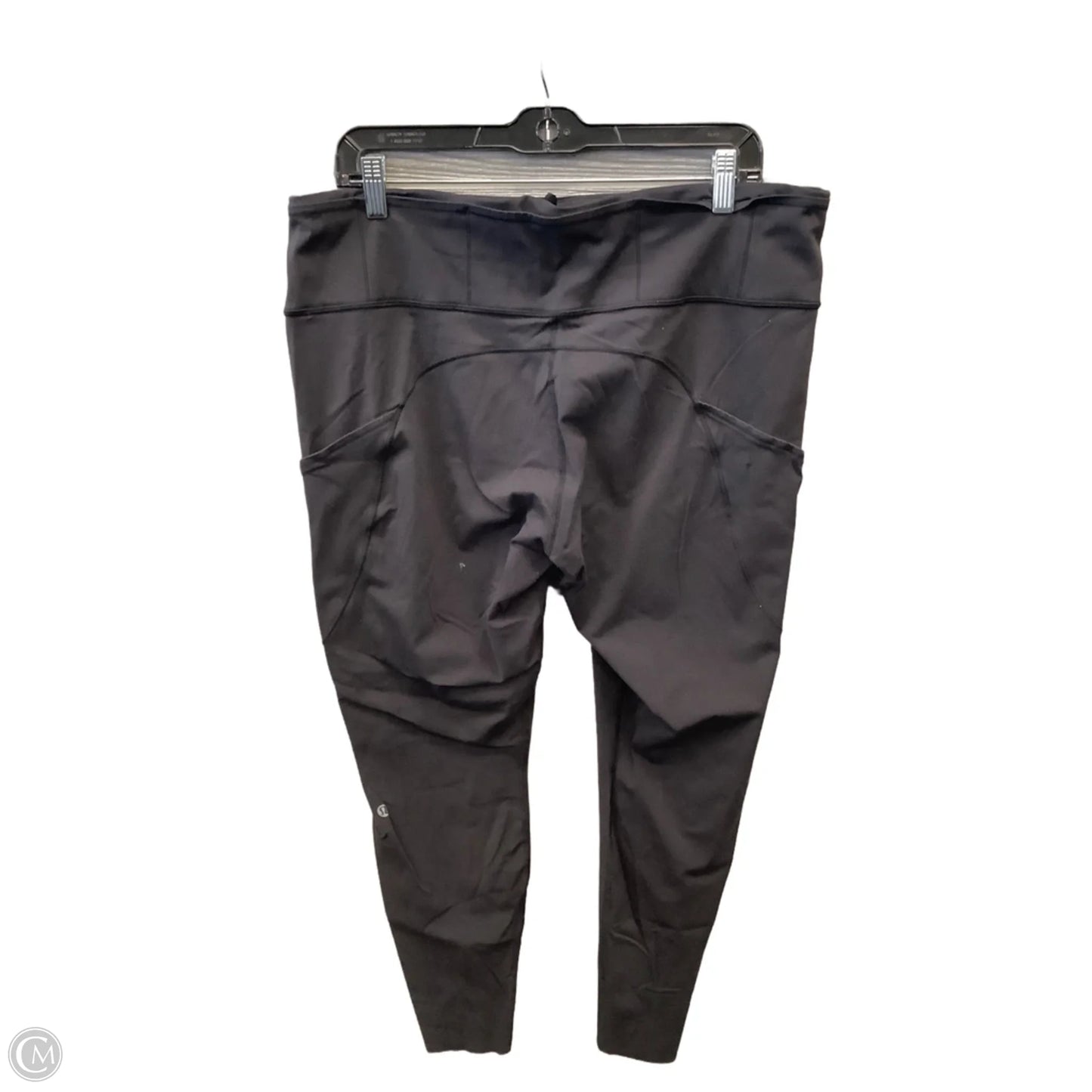 Athletic Leggings By Lululemon In Black, Size: 2x