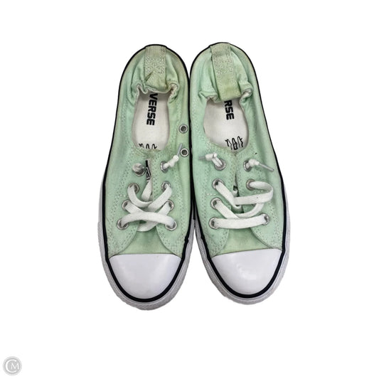 Shoes Flats By Converse In Green, Size: 7.5