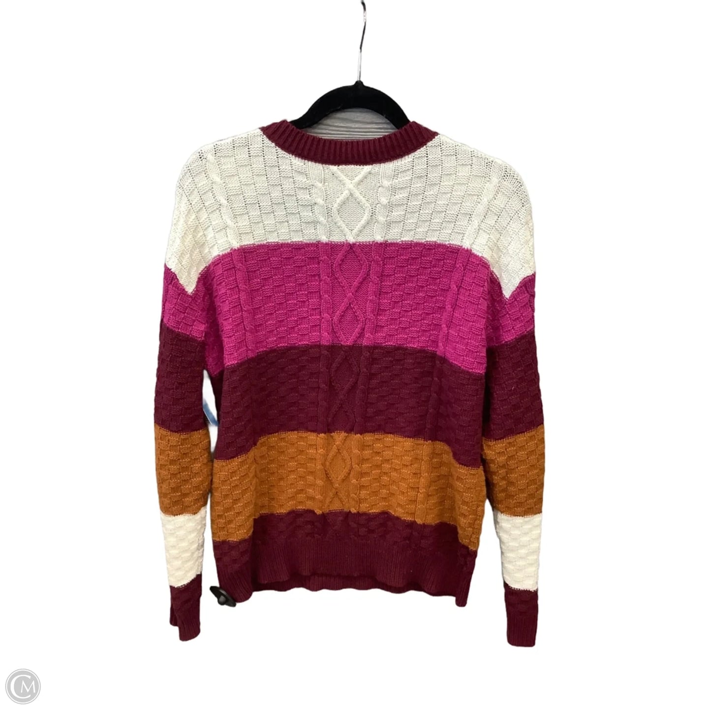 Sweater By St Johns Bay In Striped Pattern, Size: M