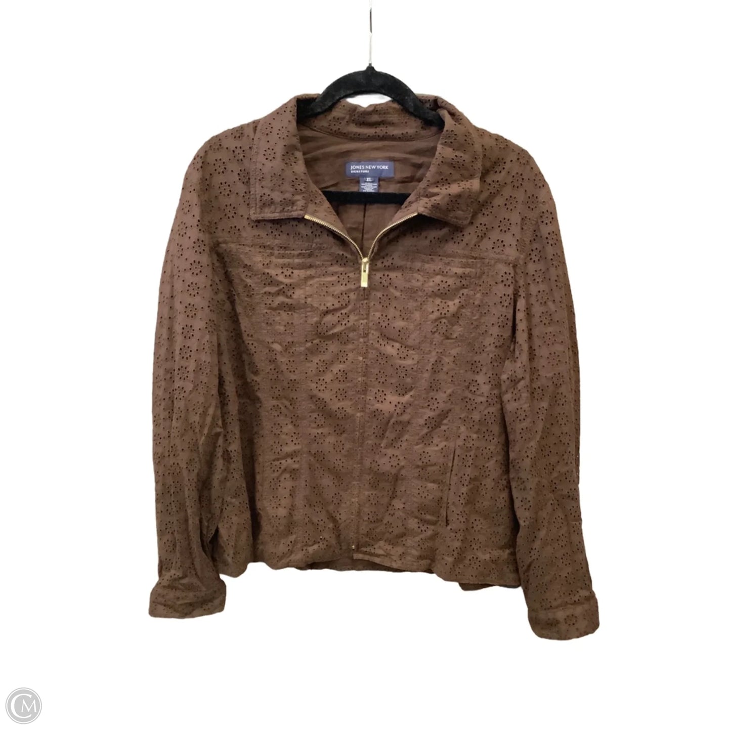 Jacket Other By Jones New York In Brown, Size: Xl