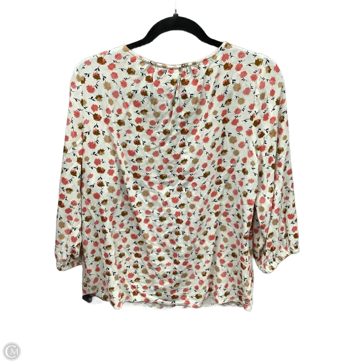 Top Long Sleeve By St Johns Bay In White, Size: M