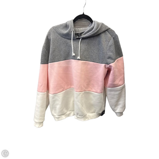 Top Long Sleeve By Shein In Grey, Size: 2x