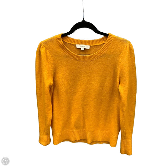 Sweater By Loft In Yellow, Size: M