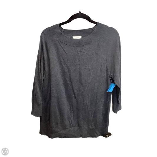 Top Long Sleeve By Loft In Blue, Size: L