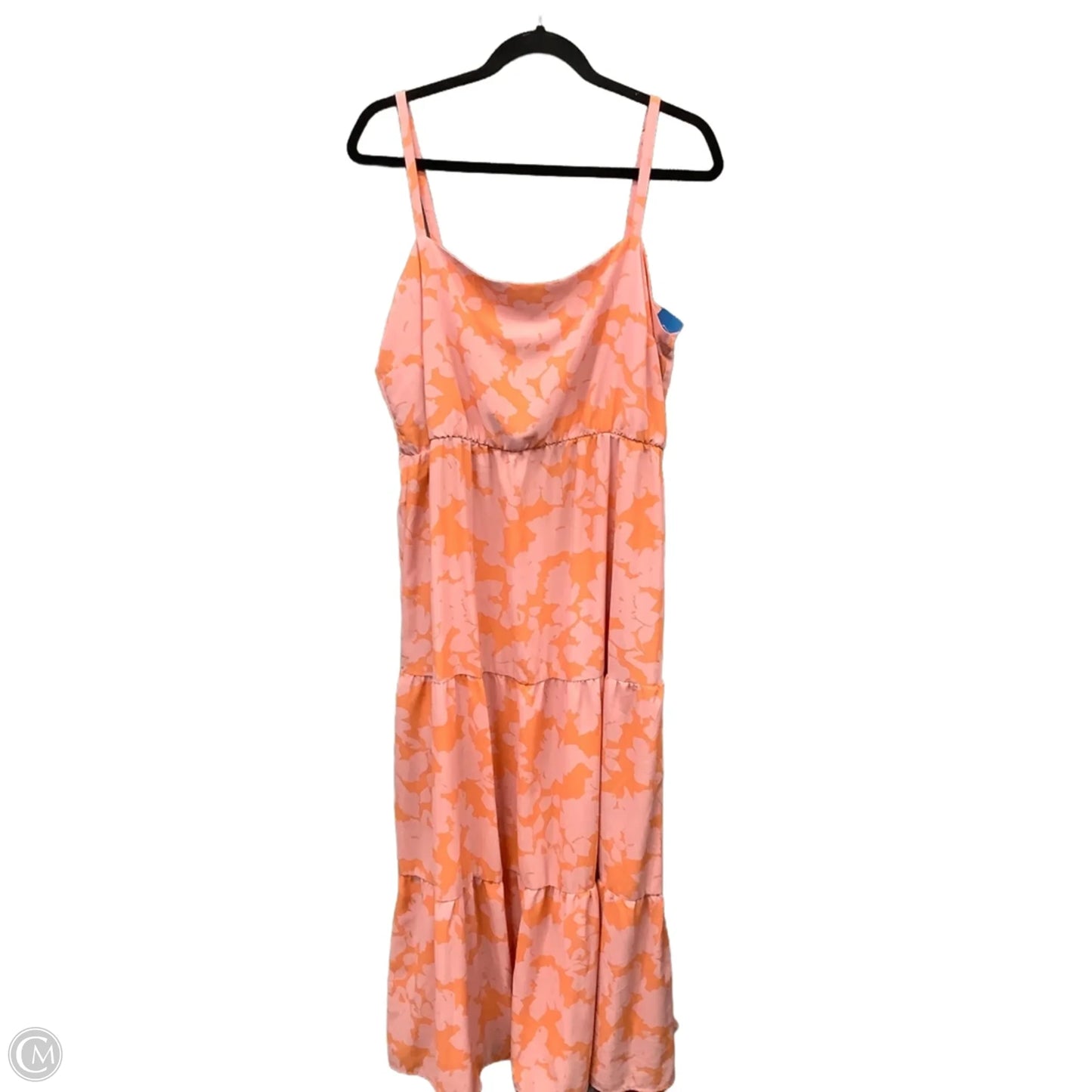 Dress Casual Maxi By Social Standard By Sanctuary In Orange, Size: Xxl